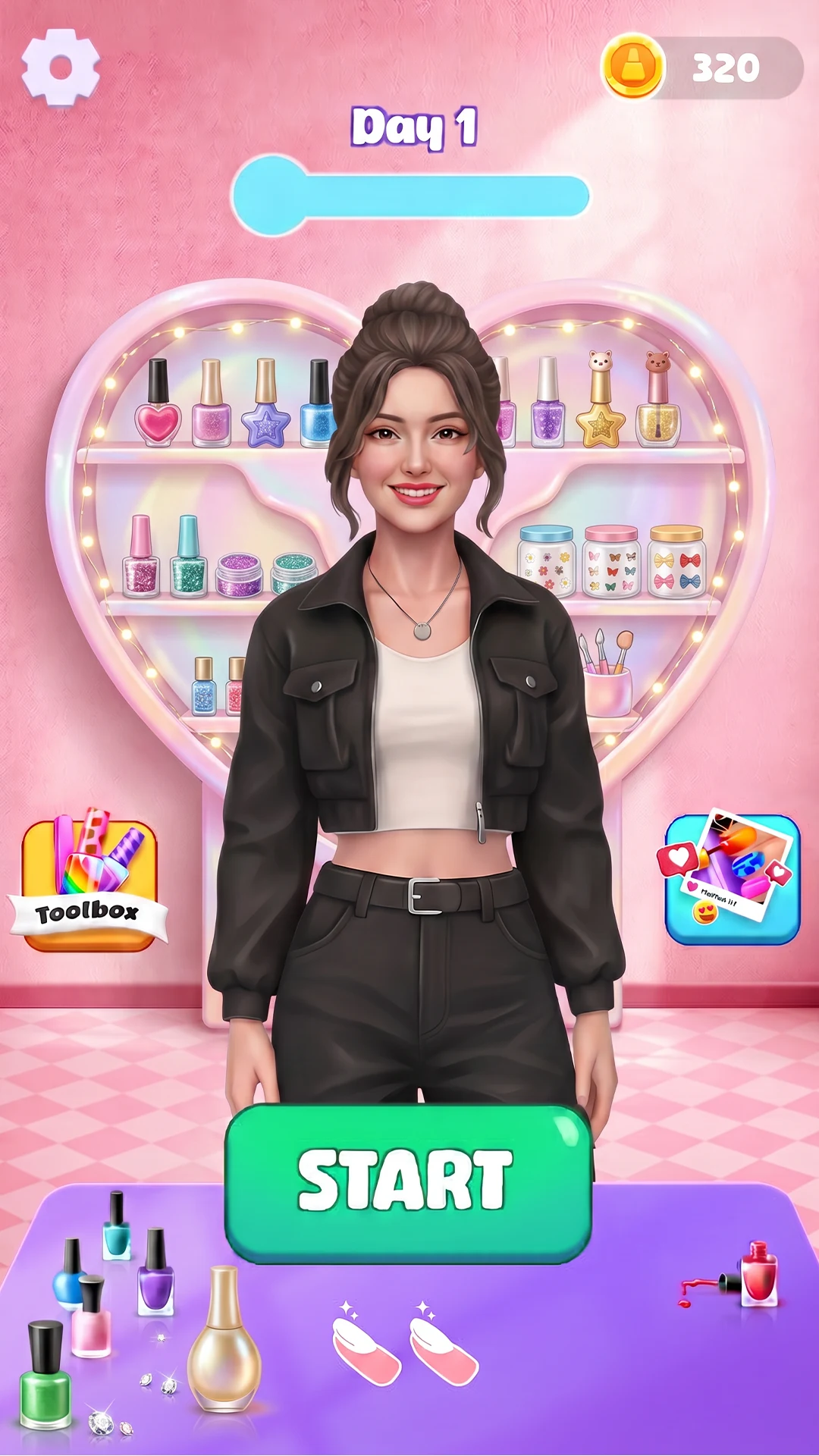 Nail Art Salon - Girls Game screenshot